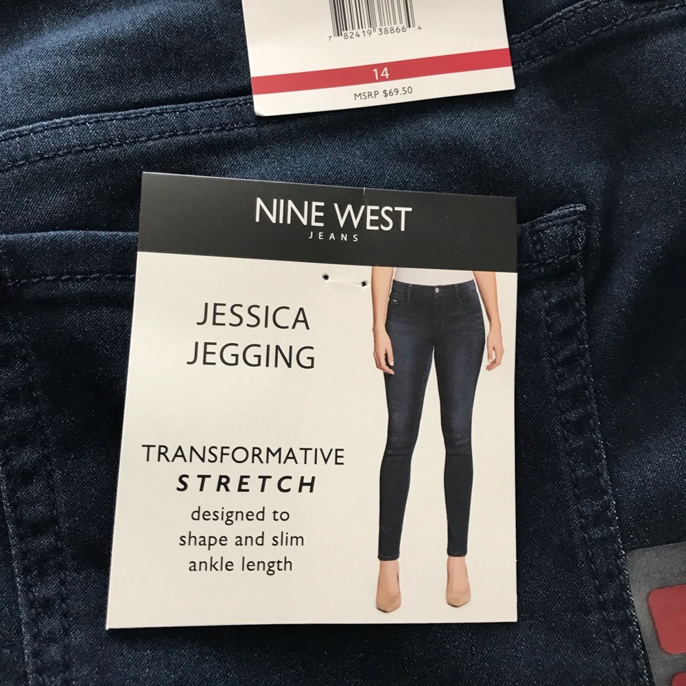 Nine West Jessica Jeggings NWT size 14.
